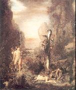 Gustave Moreau Hercules and the Lernaean Hydra oil